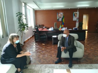 Professor Tassew Woldehanna, President of AAU organized a farewell ceremony for Minister Counselor Annika N. Jayawardena of the Embassy of Sweden, Addis Ababa.